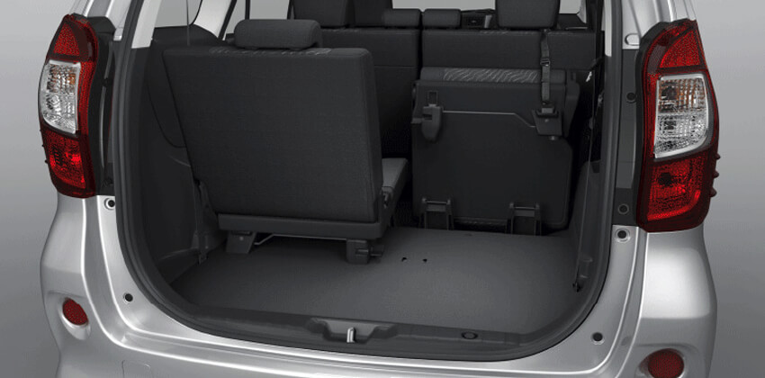 Toyota Avanza Boot Space