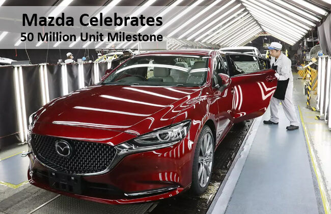 Mazda crosses 50 million production milestone since 1931