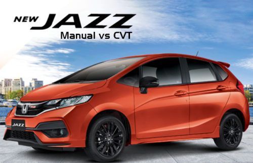 Honda Jazz: Manual vs CVT
