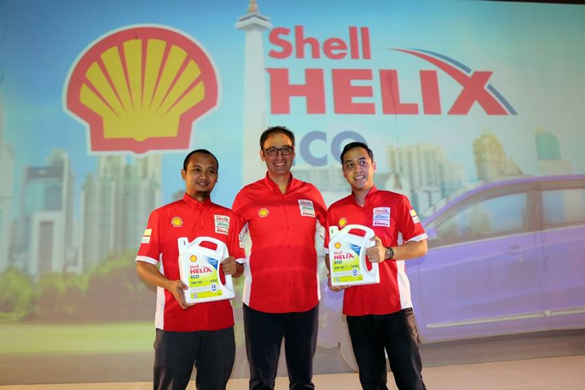 Peluncuran oli Shell 2018