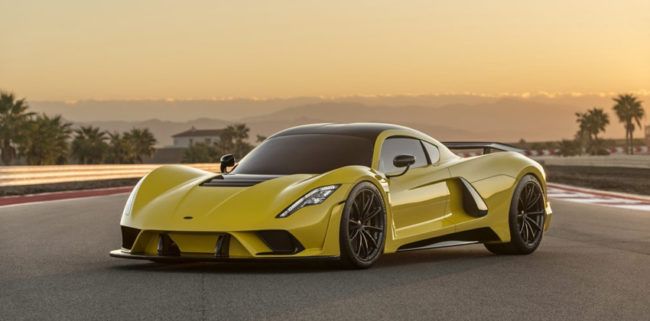 Hennessey Venom F5 side