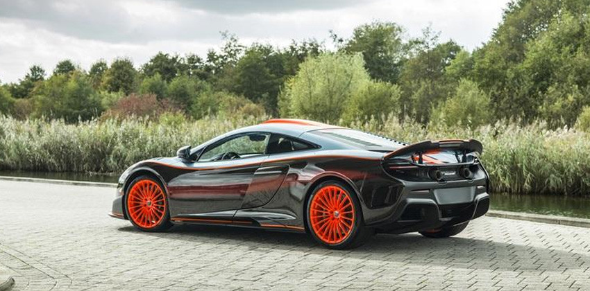 McLaren 675LT rear