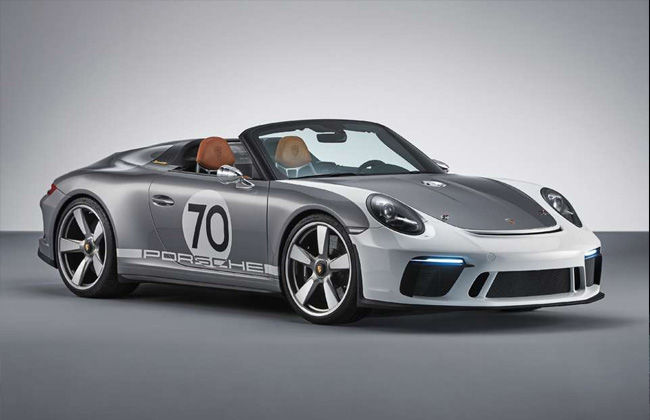 Porsche 911 Speedster concept breaks cover