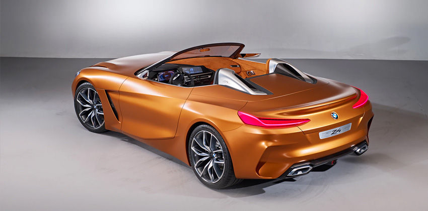 all-new bmw z4 rear