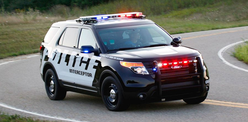 Ford Explorer as a Police cruiser