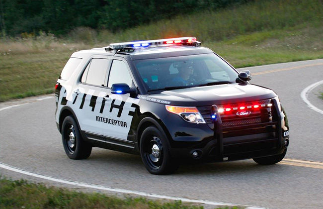Ford unveils its latest Explorer as a Police cruiser
