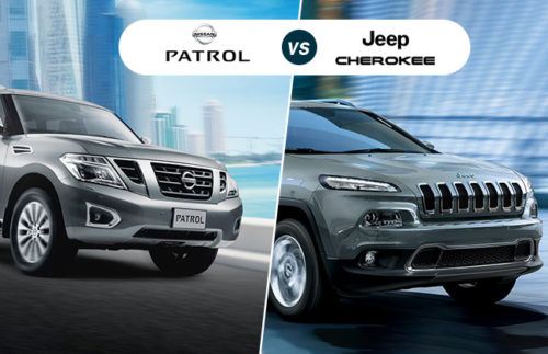 Nissan Patrol vs Jeep Cherokee Nissan Patrol vs Jeep Cherokee