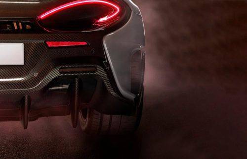 McLaren’s next model teased with top-exit exhausts McLaren’s next model teased with top-exit exhausts