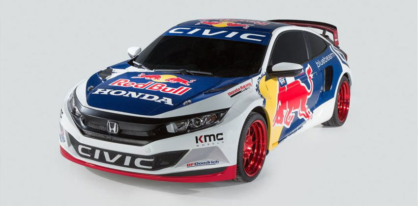 Honda Civic - Red Bull Racing Car