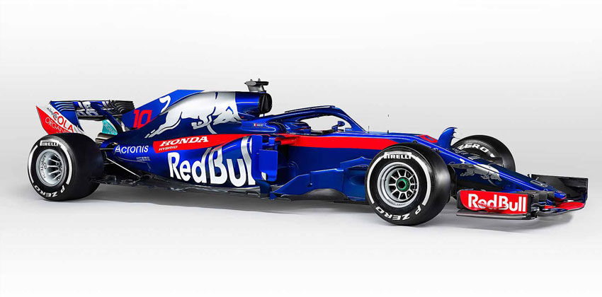 Red Bull Racing Car with Honda Engine