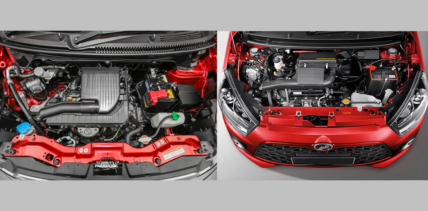 Proton Ertiga vs Perodua Alza - Engine