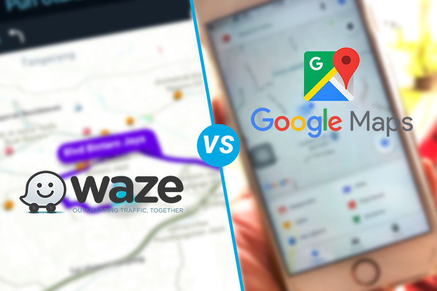 Komparasi Peta Digital, Waze atau Google Maps?