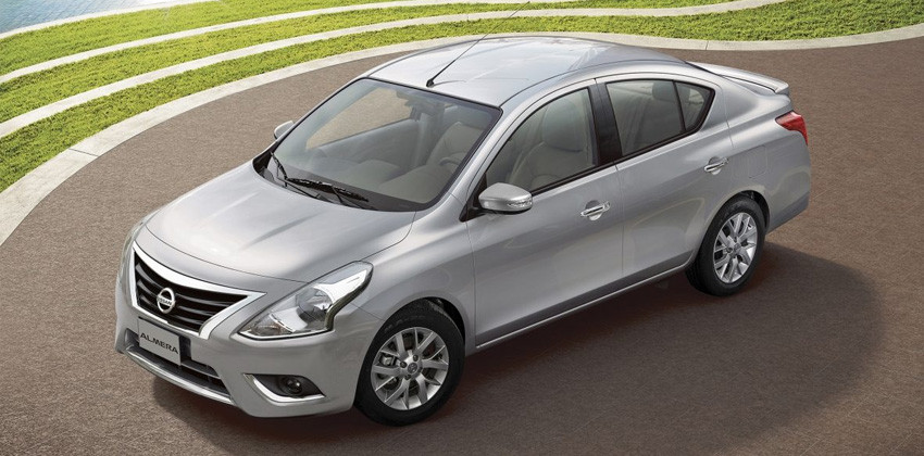 Nissan Almera Top-view