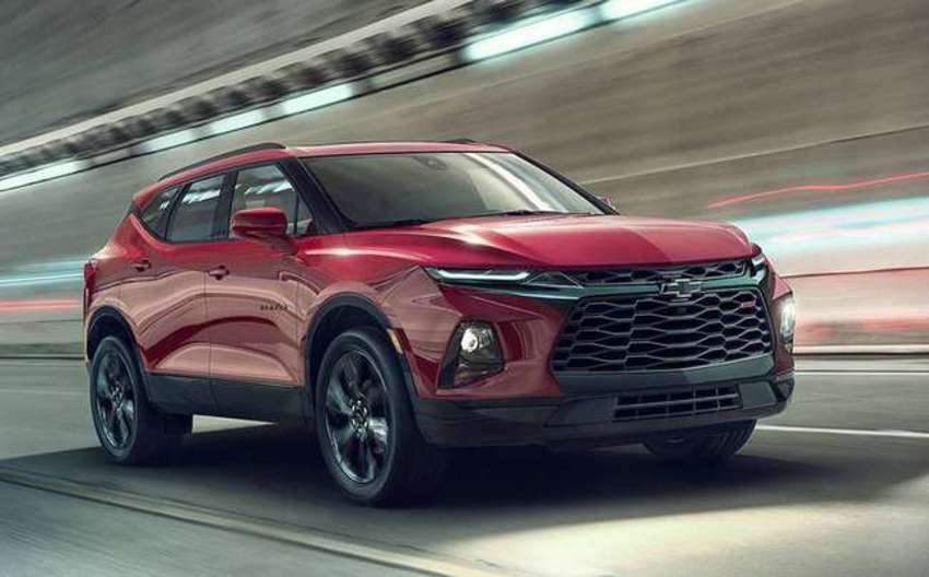 all-new Blazer front angle image