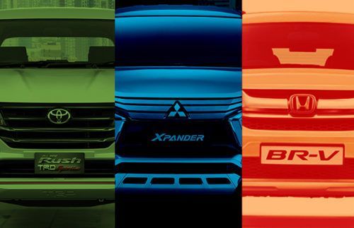 Honda BR-V vs Mitsubishi Xpander vs Toyota Rush - Spec Review 