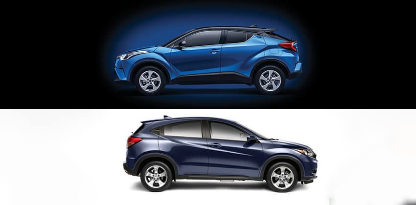 Honda HR-V vs Toyota C-HR Exterior