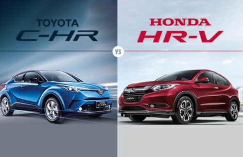 Honda HR-V vs Toyota C-HR: Function or form?