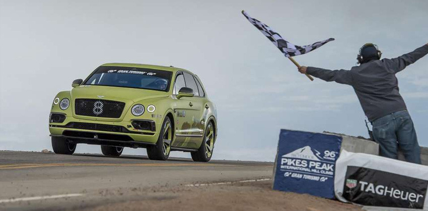 Bentley Bentayga sets new record