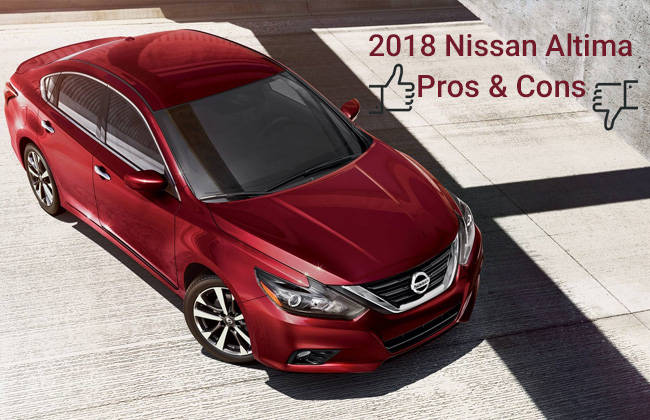 pros and cons of 2018 nissan altima