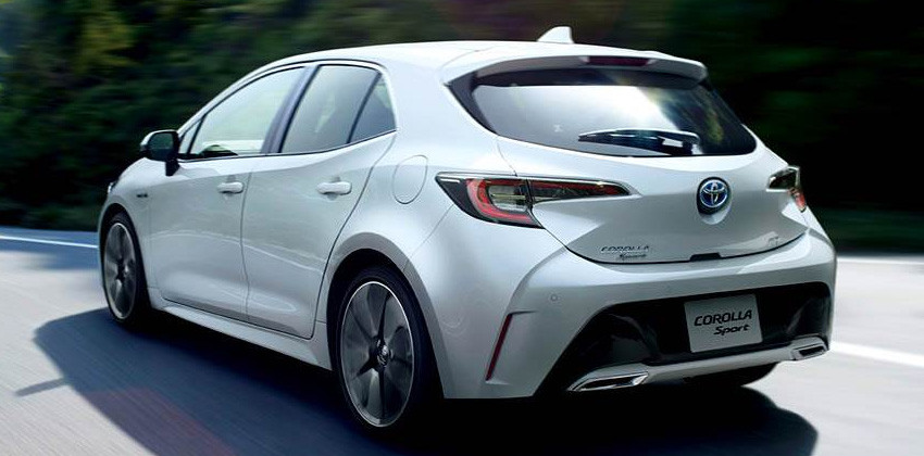 Toyota Corolla Sport hatchback Rear
