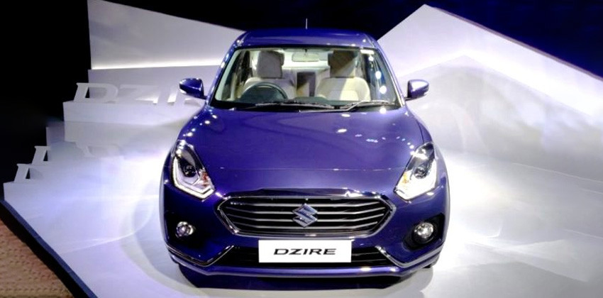 All-new Suzuki Swift Dzire Front