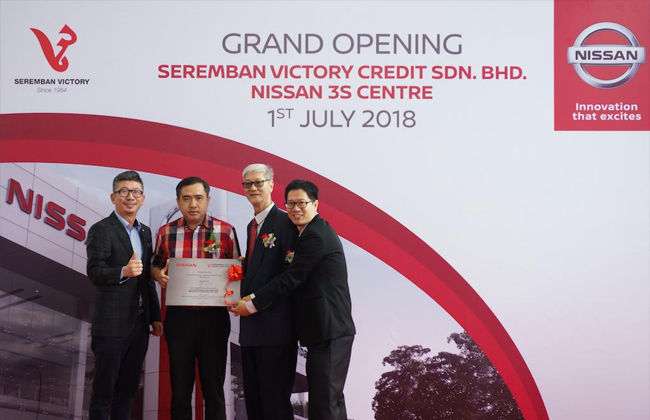 New Nissan 3S dealership opens in Seremban by Tan Chong