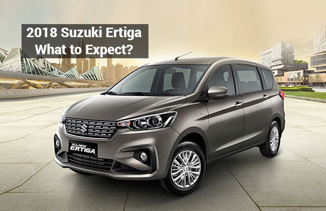 Suzuki Ertiga 2018 – What to Expect?