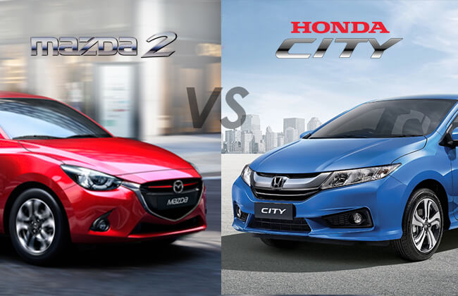  Honda City vs Mazda 2 Sedan - Busca el mejor sedán