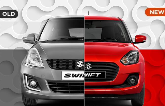 All-new Suzuki Swift - Old vs new