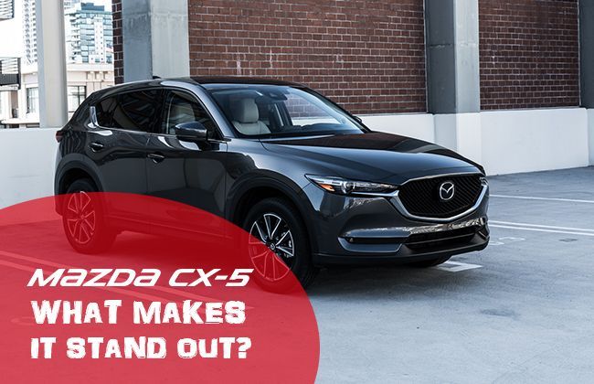 What makes the Mazda CX-5 stand apart from its competitors?