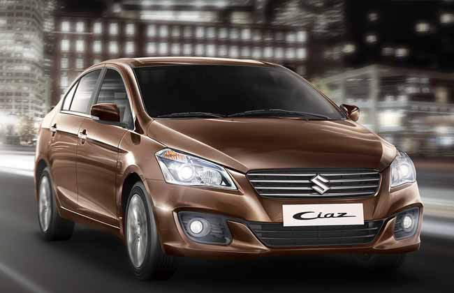 2019 Suzuki Ciaz facelift spotted with new front fascia design