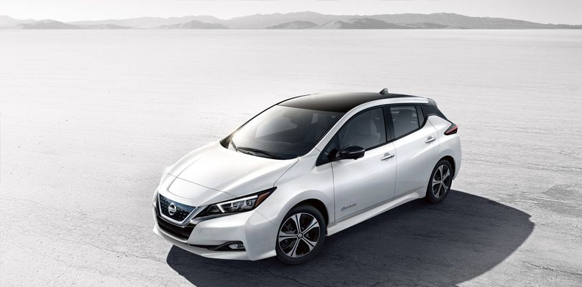 Nissan Leaf EV FRONT