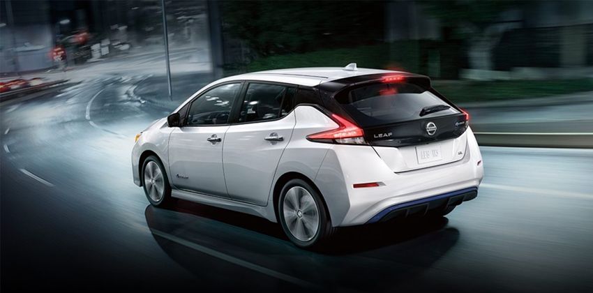Nissan Leaf EV rear