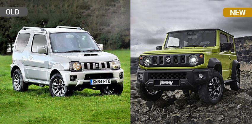Old vs New Jimny