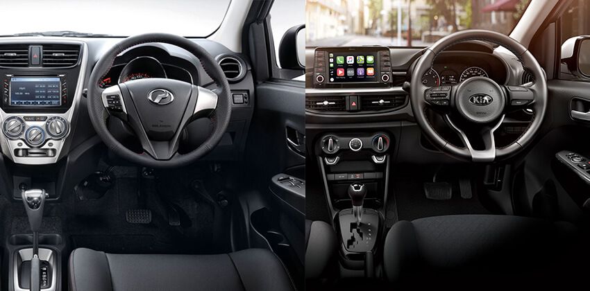 Perodua Axia or Kia Picanto Cabin