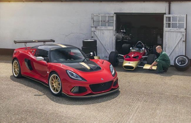 Lotus Type 49 and 79 Exige unveiled; Inspired by vintage Formula 1 racing car