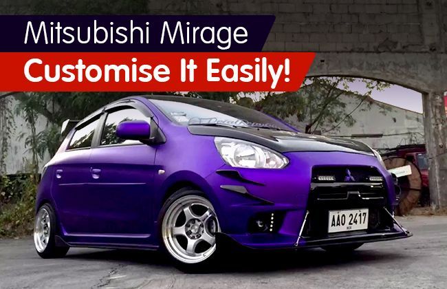 Mitsubishi Mirage - How you can customise this fuel efficient hatch?