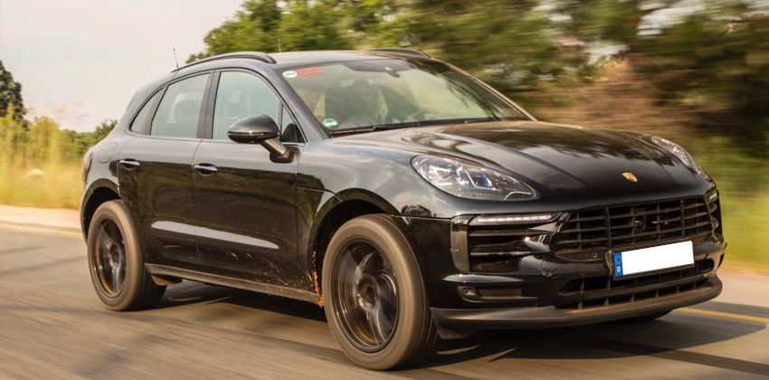 Porsche Macan facelift Side