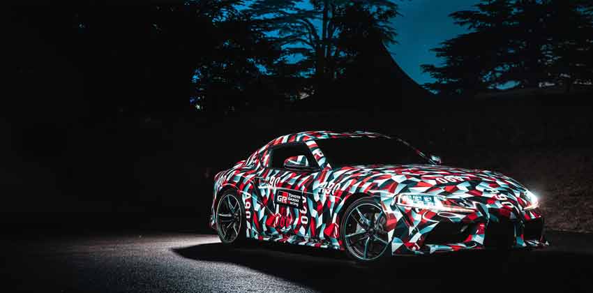 Toyota Supra angle image