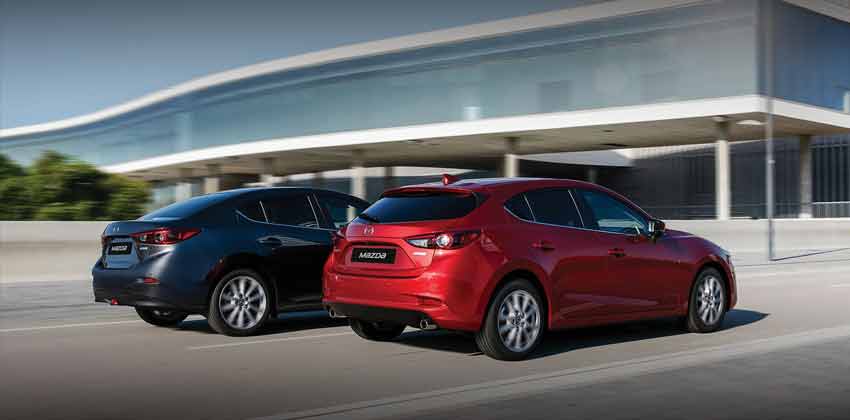 Mazda 3 Sedan or hatchback - Rear image