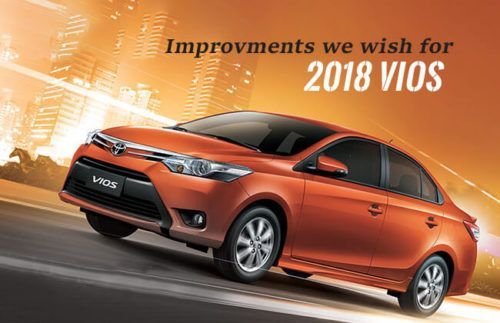 Toyota Vios improvements that might benefit passengers