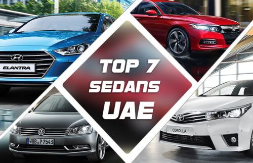 Top 7 sedans you can buy in the UAE Top 7 sedans you can buy in the UAE