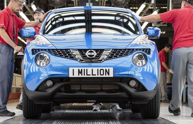 Nissan Juke hits one millionth mark 
