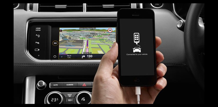 Navigation App in Car