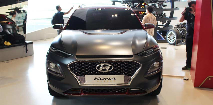 Iron Man edition Hyundai Kona FRONT