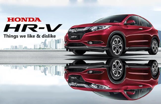 Honda HR-V: Our likes and dislikes