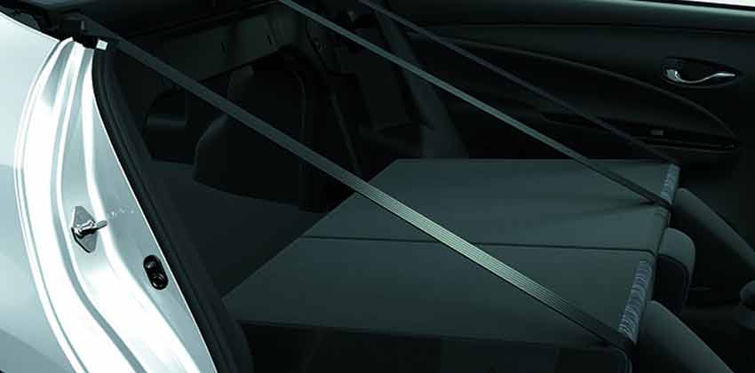 2019 Toyota Vios rear seat