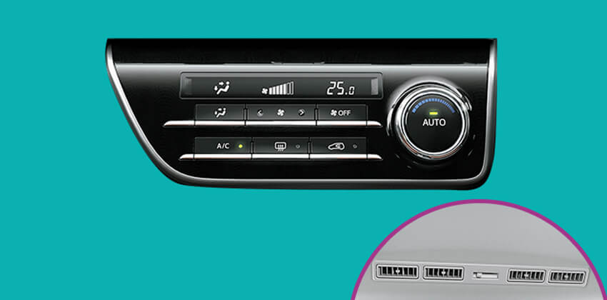 Toyota Sienta Air-Con system