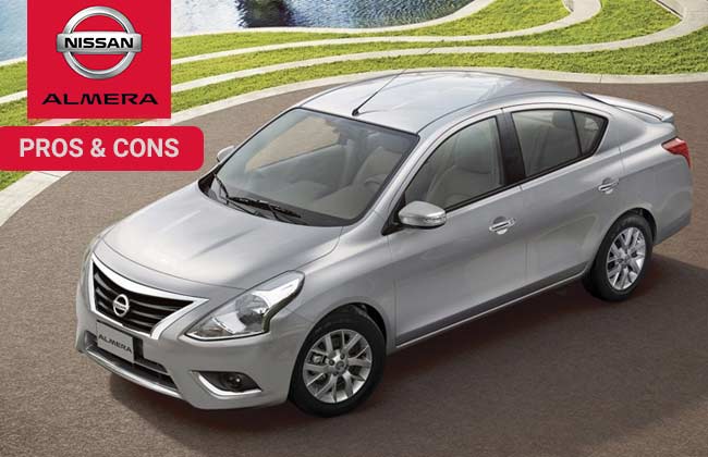 Nissan Almera - Pros and cons