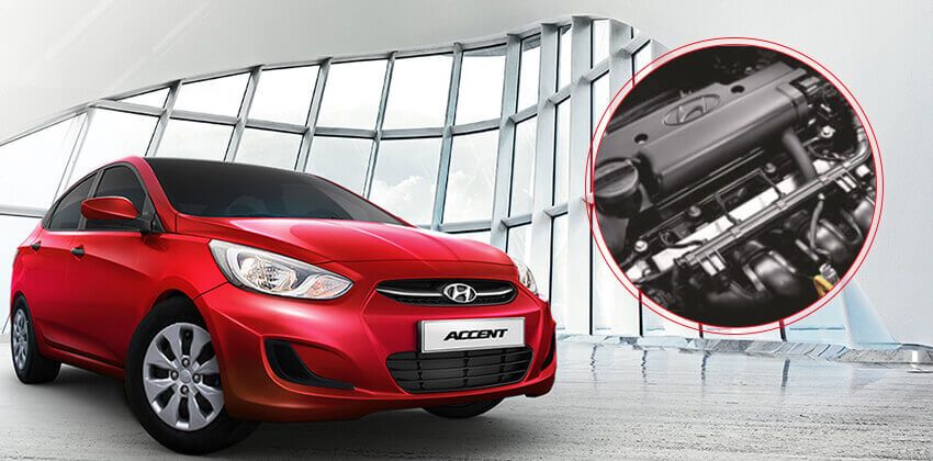 Hyundia Accent engine